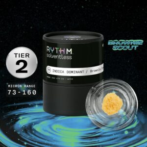 Rythm | Solventless Live Rosin | TIER 2 - Brownie Scout | 1g